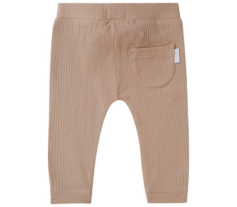 Noppies Unisex pants Timonium slim fit Light Taupe