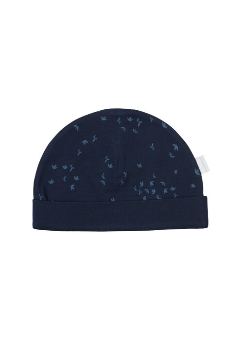 Noppies Noppies Unisex Hat Navar reversible allover print Black Iris