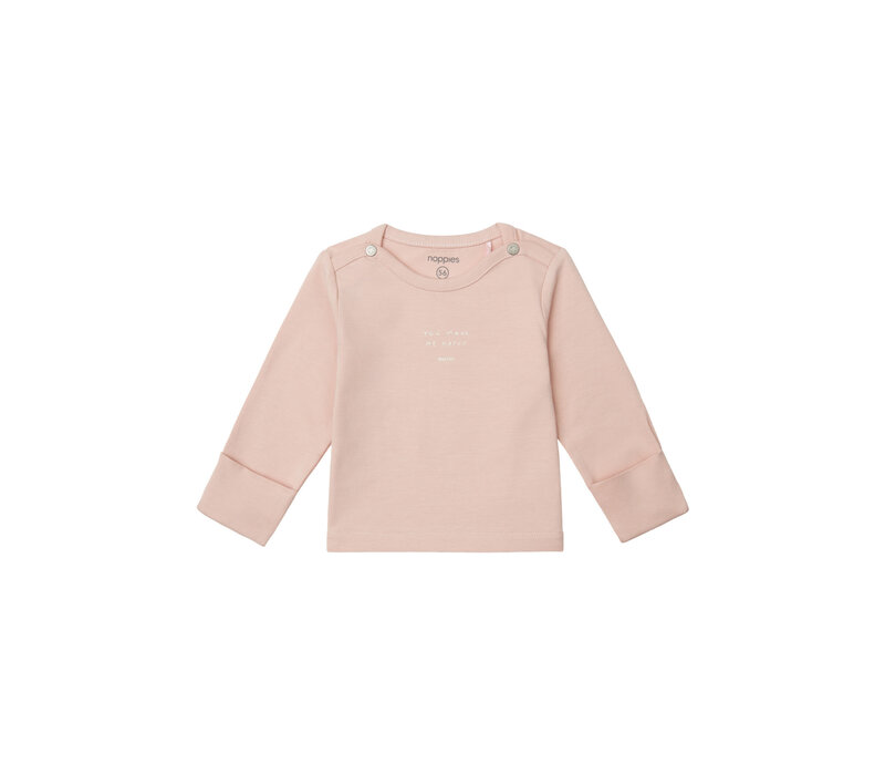 Noppies Unisex Tee Neisse long sleeve Rose Smoke