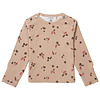 Noppies Unisex tee Thorsby long sleeve allover print Light Taupe