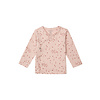 Noppies Noppies Unisex Tee wrap Nantes long sleeve all over print Rose Smoke