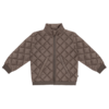 House of Jamie House of Jamie Quilted Jacket Dark Mushroom