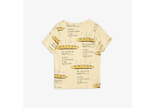 Mini Rodini Mini Rodini Baguette aop ss tee Yellow