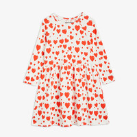 Mini Rodini Hearts aop ls dress Multi