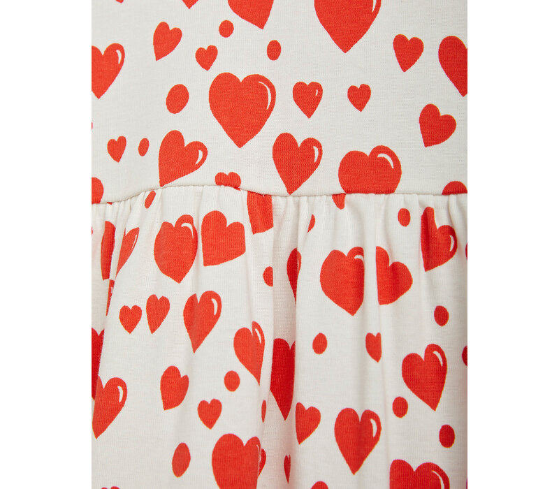 Mini Rodini Hearts aop ls dress Multi