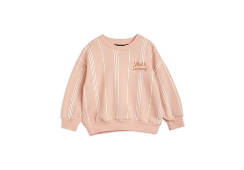 Mini Rodini Mini Rodini What´s cooking emb sweatshirt Pink