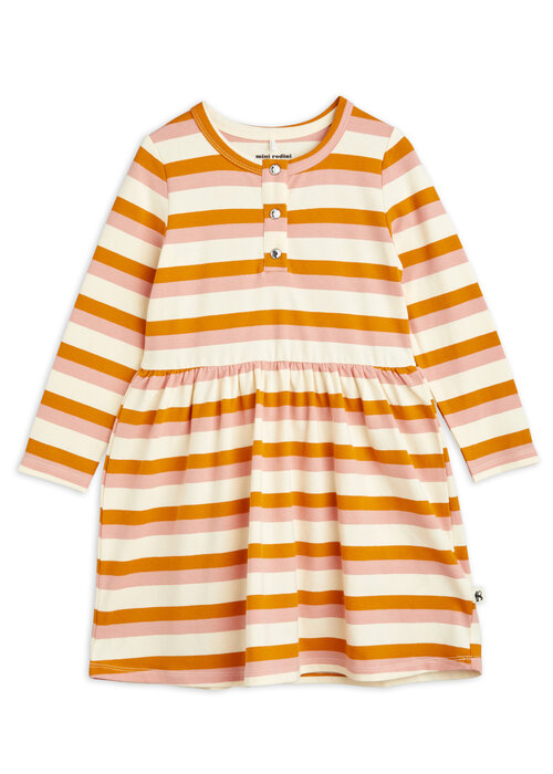 Mini Rodini Mini Rodini Stripe YD ls dress Multi
