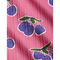 Mini Rodini Plum aop ls dress Pink