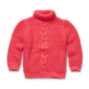 Sproet & Sprout Sproet & Sprout Cable sweater raspberry pink Raspberry pink