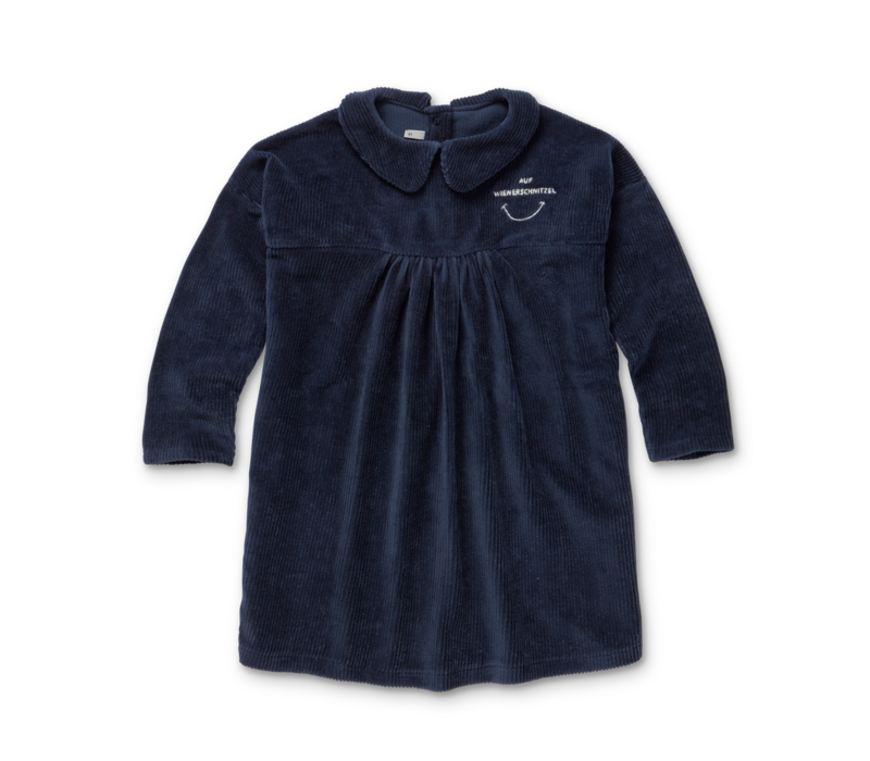 Sproet & Sprout Dress jersey corduroy Auf wiederschnitzel Mood indigo
