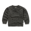Sproet & Sprout Sweater girls Snowball print Asphalt