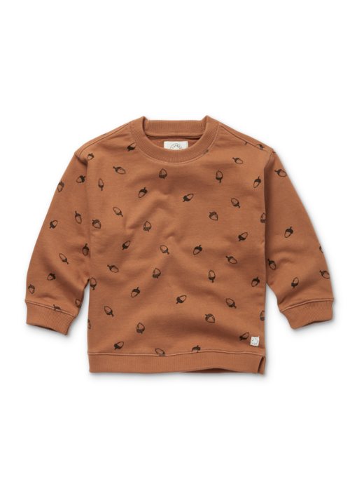Sproet & Sprout Sproet & Sprout Sweatshirt loose Acorn print Lion