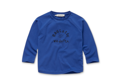 Sproet & Sprout Sproet & Sprout T-shirt raglan Raclette vedette  Ultra blue