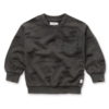 Sproet & Sprout Sproet & Sprout Sweatshirt pocket Schoko print Asphalt