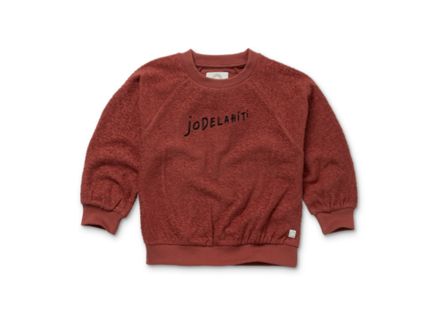 Sproet & Sprout Sproet & Sprout Sweatshirt raglan Jodelahiti Barn red