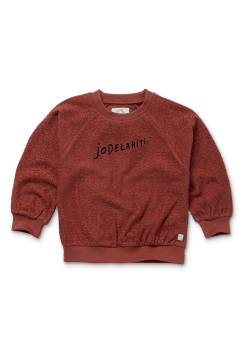 Sproet & Sprout Sproet & Sprout Sweatshirt raglan Jodelahiti Barn red