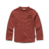 Sproet & Sprout T-shirt turtle neck Ski class Barn red