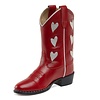 Bootstock Bootstock Hearts Red kids