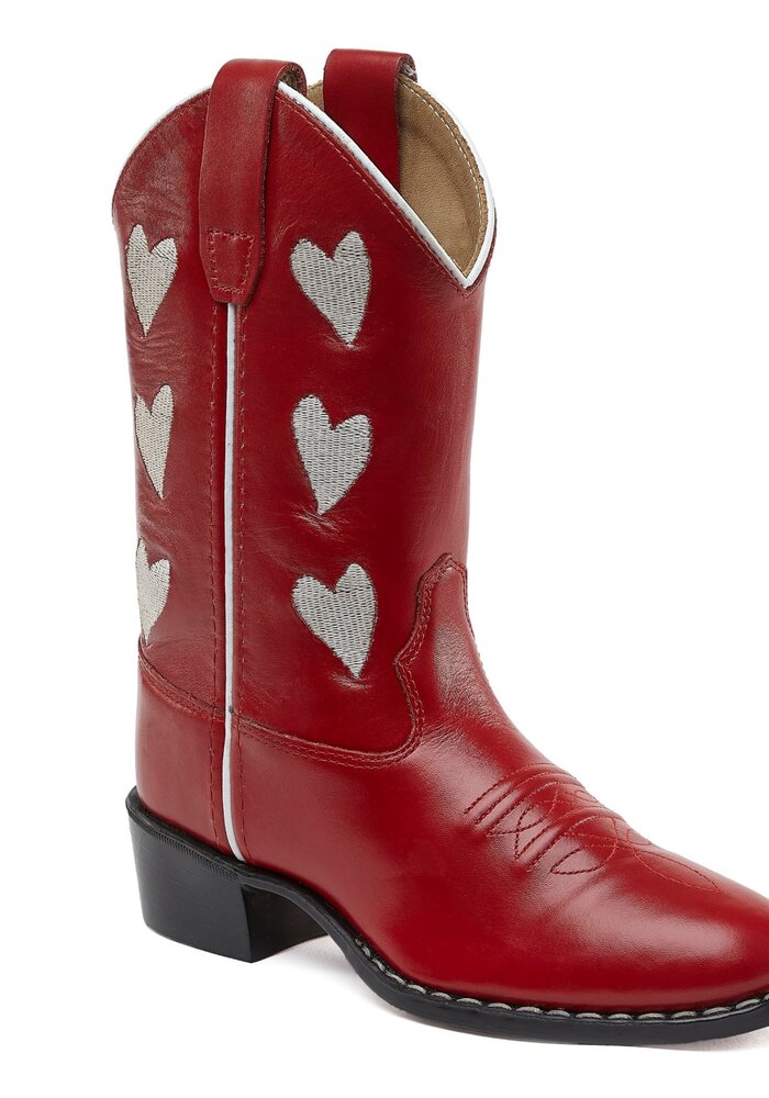 Bootstock Hearts Red kids