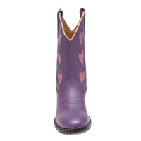 Bootstock Hearts Purple kids