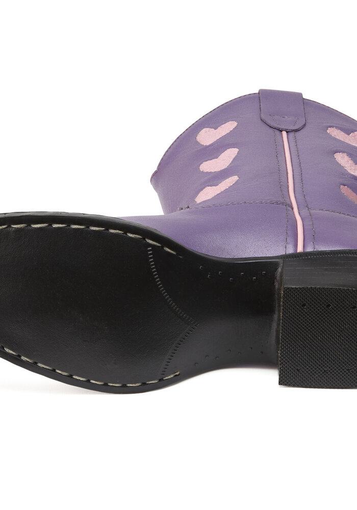 Bootstock Hearts Purple kids