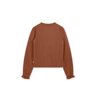 Moodstreet Girls knitted longsleeve Camel