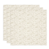 Jollein Hydrofiel Multi Doek Small 70x70 Animals Nougat (3-pack)