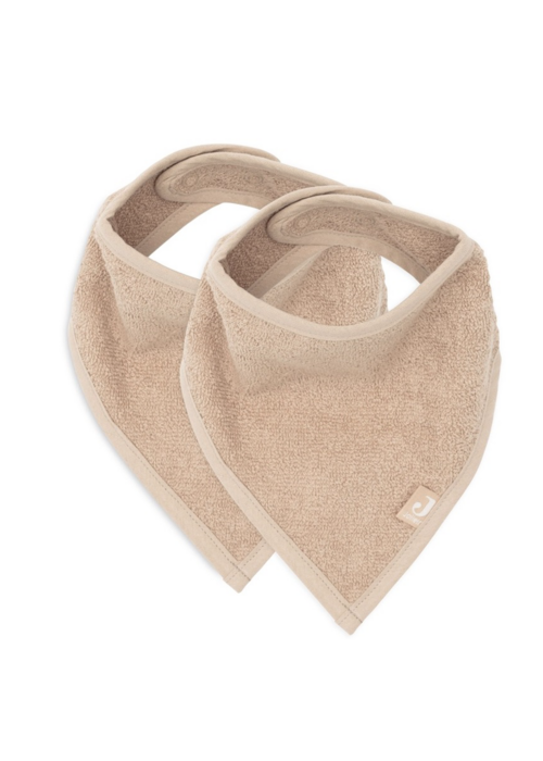 Jollein Jollein  Slab bandana Biscuit (2pack)