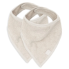 Jollein Jollein  Slab bandana  Nougat (2pack)