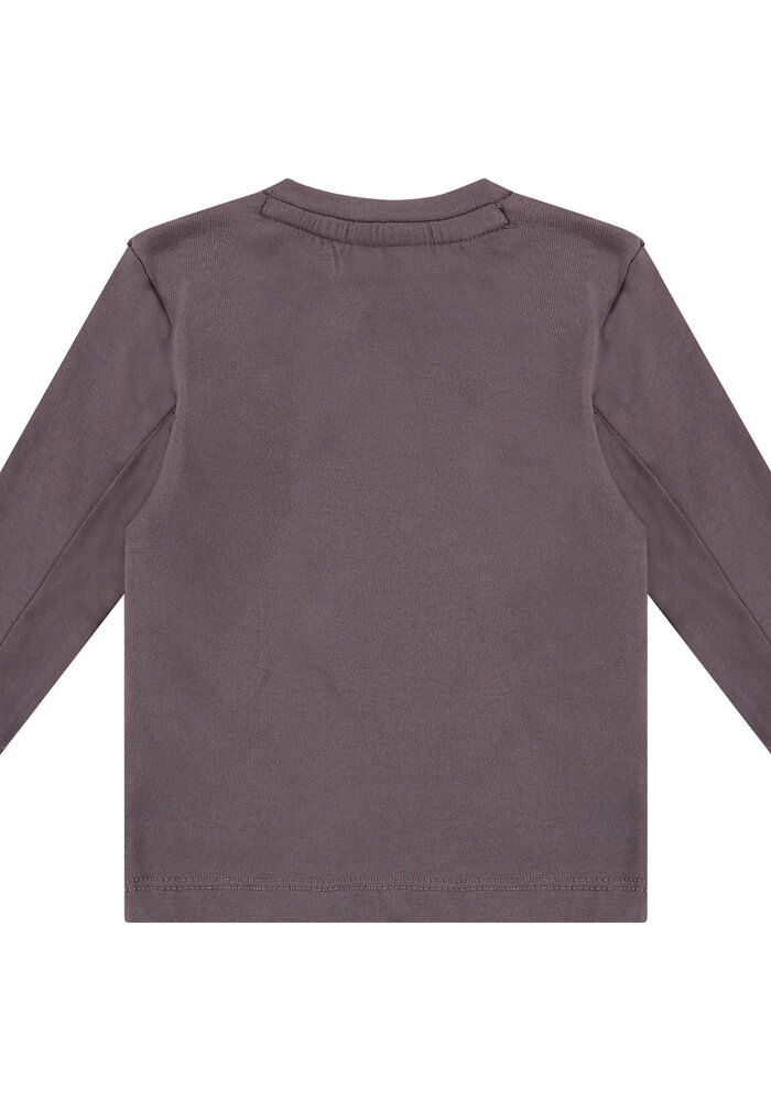 Babyface baby boys t-shirt long sleeve aubergine