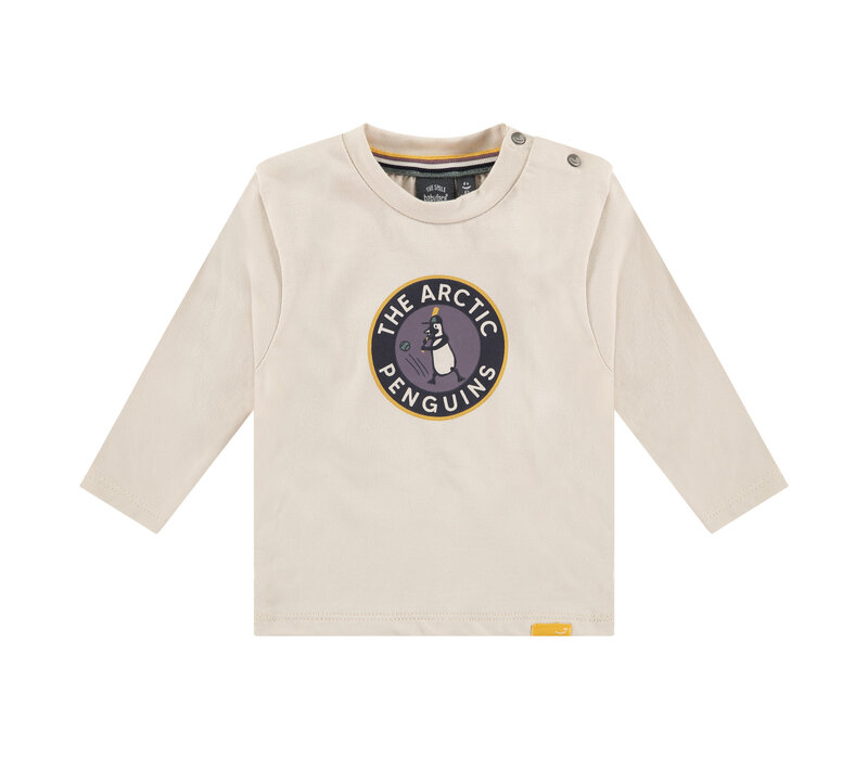 Babyface baby boys t-shirt long sleeve bone