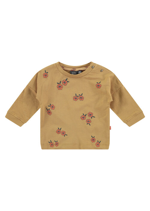 Babyface Babyface baby girls t-shirt long sleeve curry