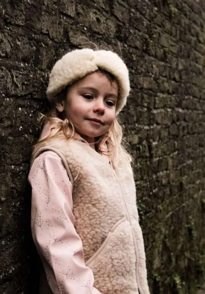 We Are Wovens Bodywarmer Cienki Latte