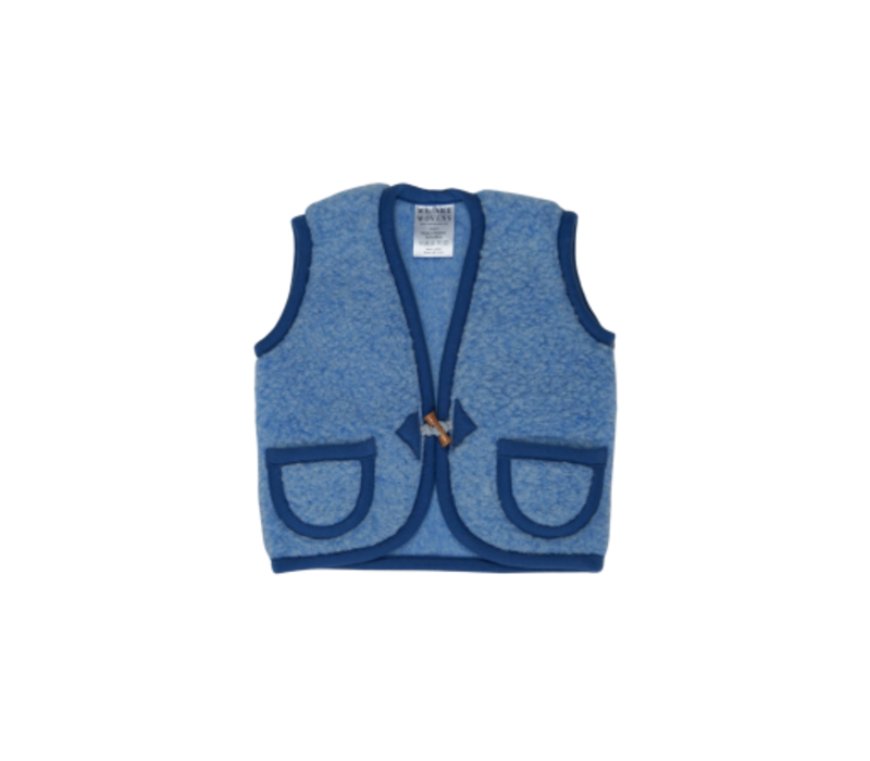 We Are Wovens Bodywarmer Blauw