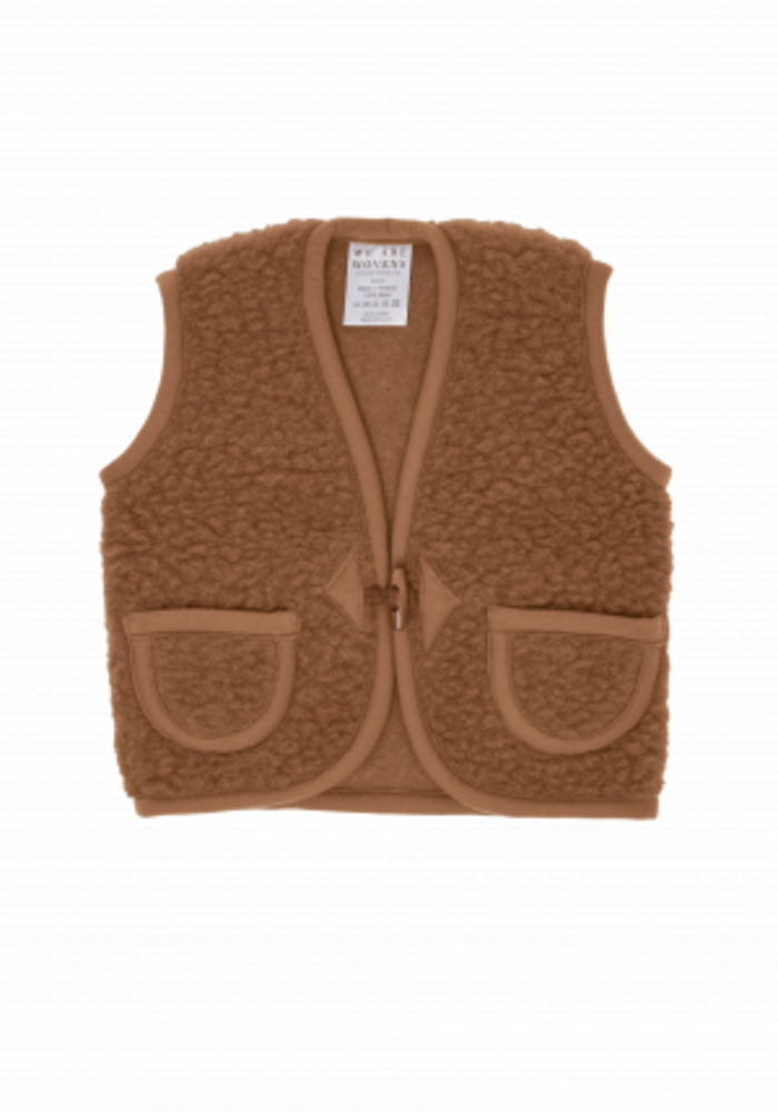 We Are Wovens Bodywarmer Donkerbruin