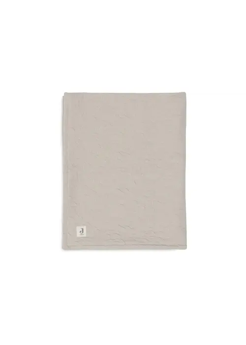 Jollein Jollein Deken Wieg 75x100cm Soft Waves Nougat