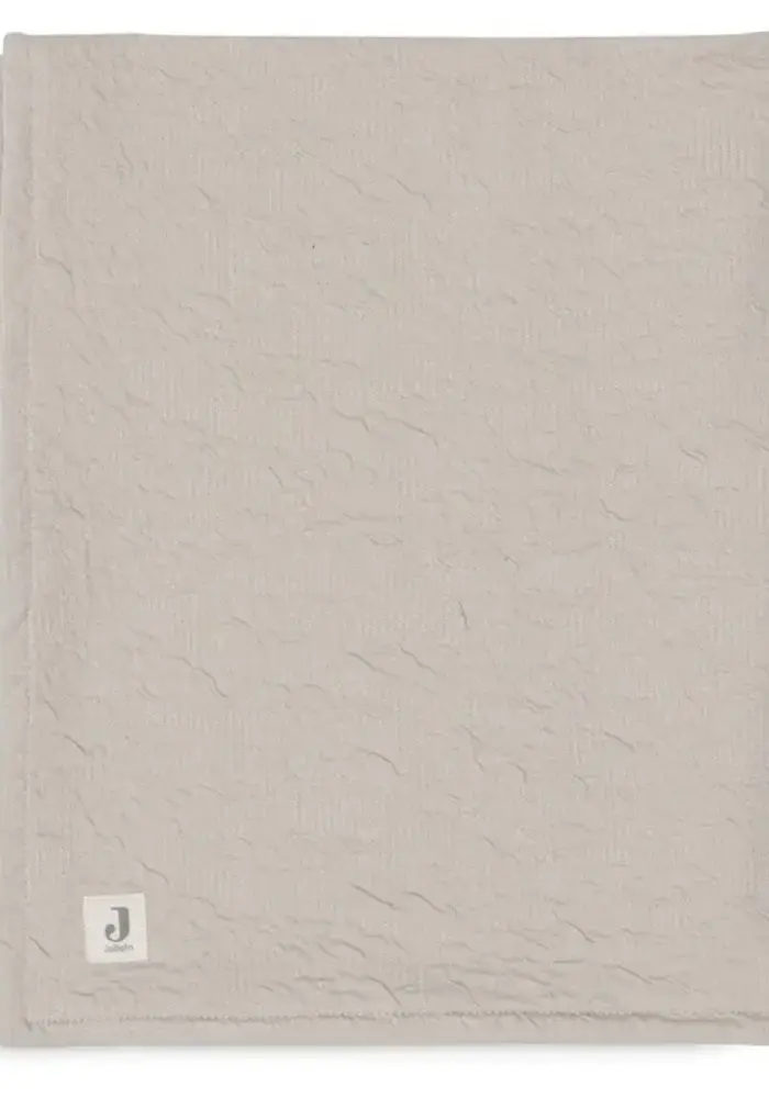 Jollein Deken Wieg 75x100cm Soft Waves Nougat