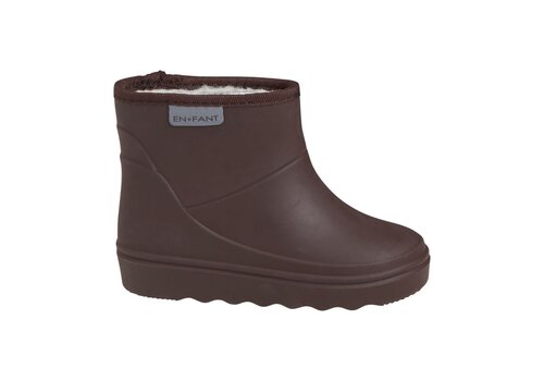 Enfant Enfant Thermo Boots Short Solid Coffee Bean