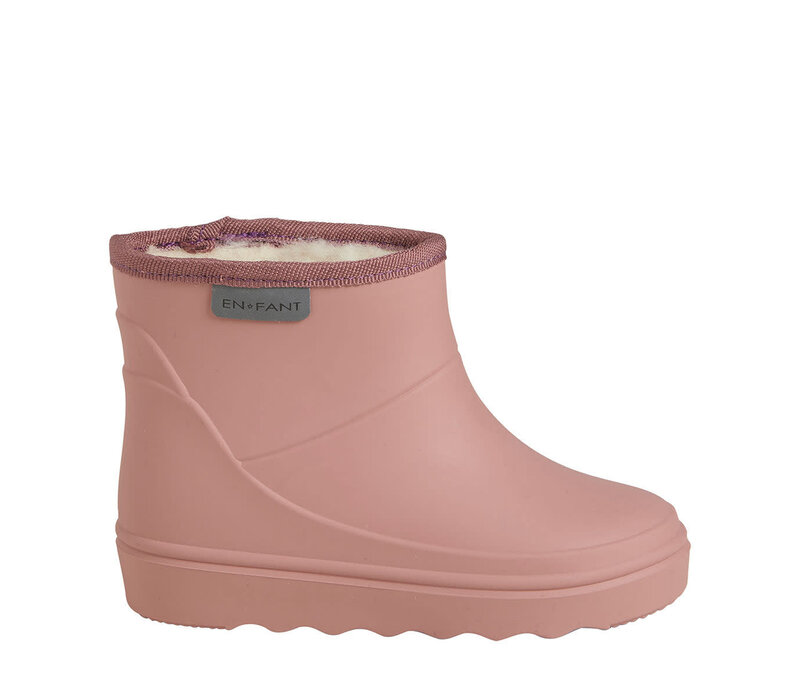 Enfant Thermo Boots Short Solid Old Rose