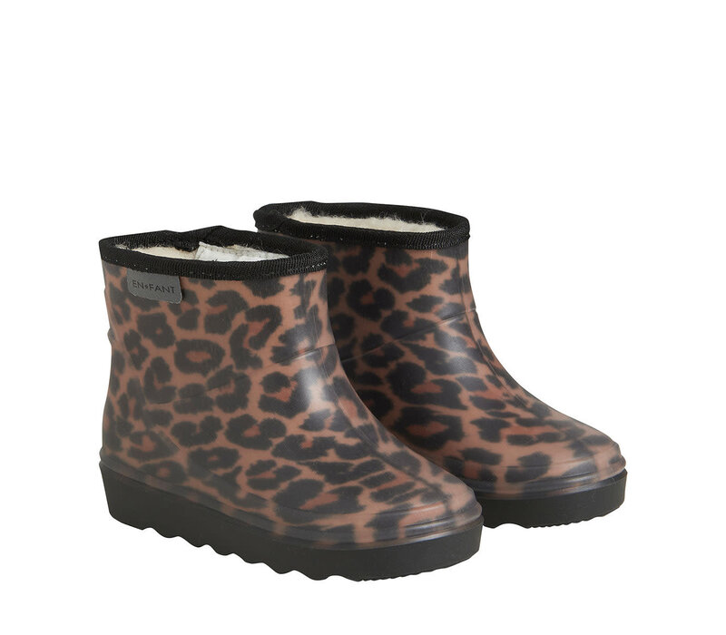 Enfant Thermo Boots Short Print Leopardo