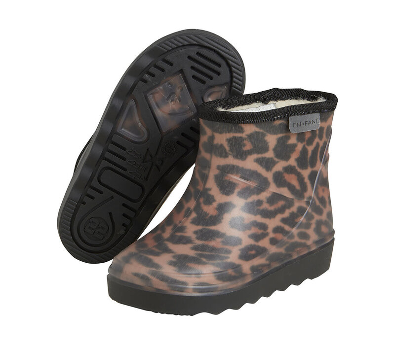 Enfant Thermo Boots Short Print Leopardo