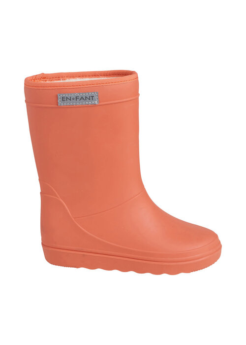Enfant Enfant Thermo Boots Solid Orange Rust
