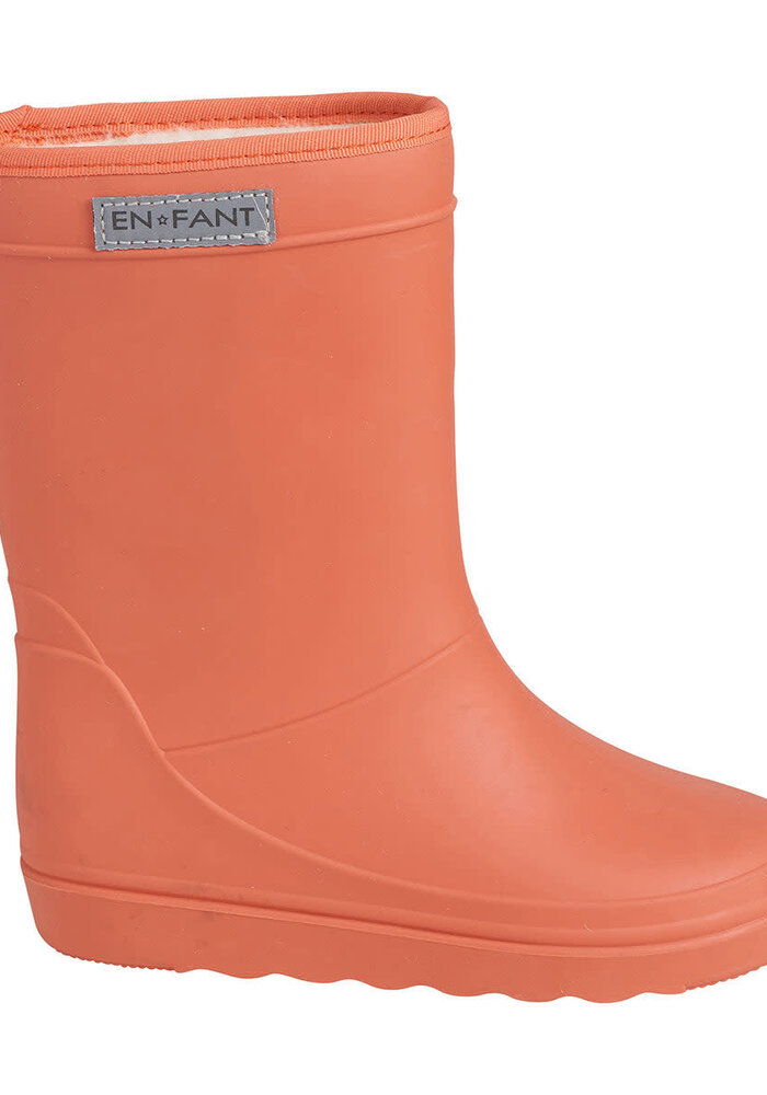 Enfant Thermo Boots Solid Orange Rust