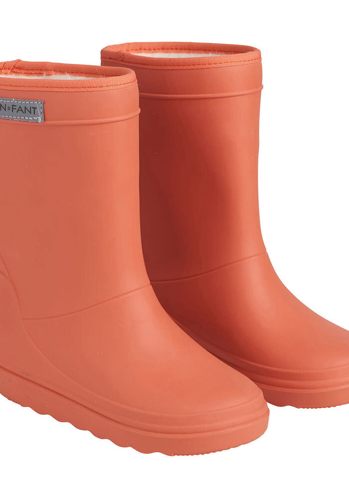 Enfant Thermo Boots Solid Orange Rust
