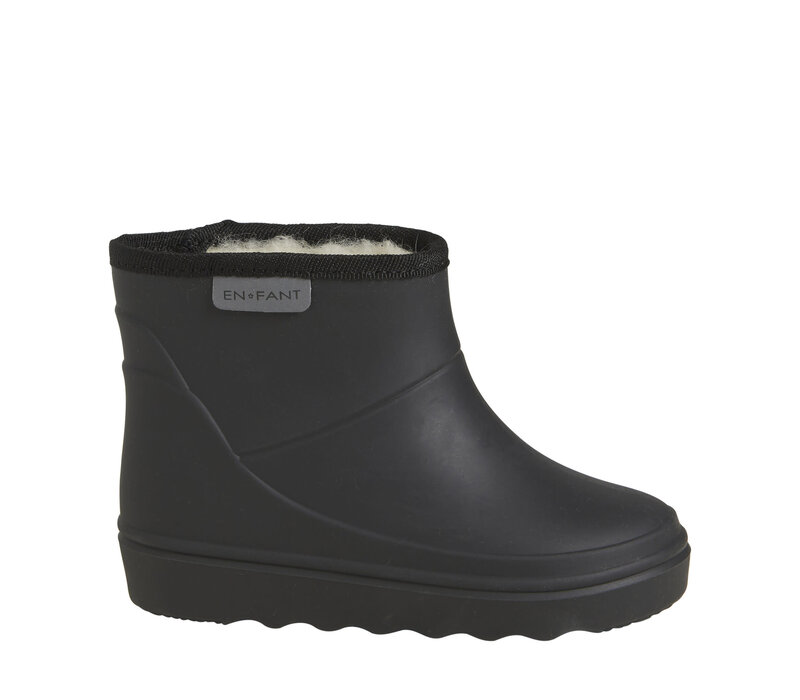 Enfant Thermo Boots Short Solid Black