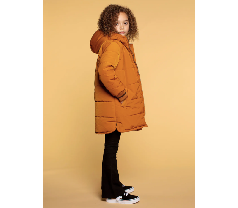 Moodstreet Girls Jacket Parka Toffee