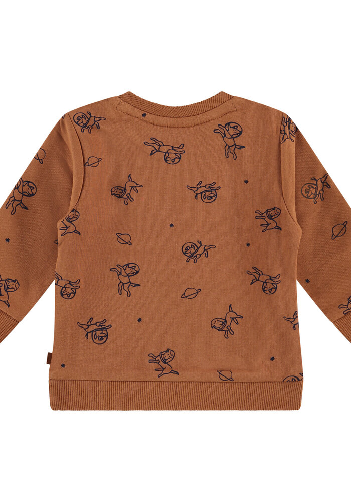 Babyface baby boys sweatshirt clay