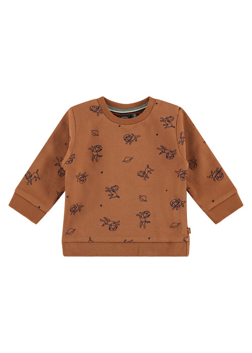 Babyface Babyface baby boys sweatshirt clay