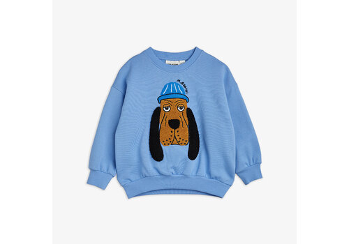 Mini Rodini Mini Rodini Bloodhound chenille sweatshirt