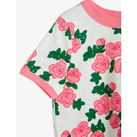 Mini Rodini Roses aop ss tee